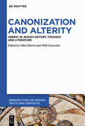 Sharvit / Goetschel |  Canonization and Alterity | eBook | Sack Fachmedien