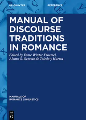 Winter-Froemel |  Manual of Discourse Traditions in Romance | eBook | Sack Fachmedien