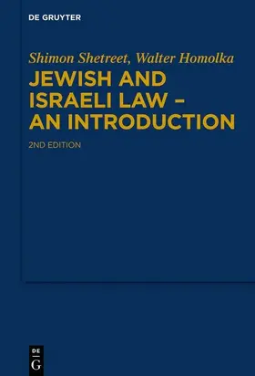 Shetreet / Homolka |  Jewish and Israeli Law - An Introduction | eBook | Sack Fachmedien