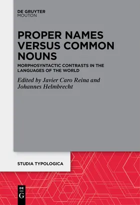 Caro Reina / Helmbrecht |  Proper Names versus Common Nouns | eBook | Sack Fachmedien