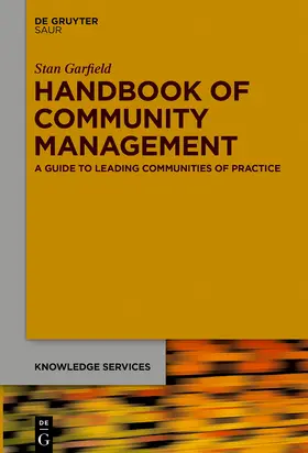 Garfield | Handbook of Community Management | Buch | 978-3-11-067355-5 | sack.de