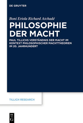 Atchadé | Philosophie der Macht | Buch | 978-3-11-067459-0 | sack.de