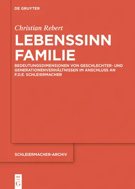 Rebert |  Lebenssinn Familie | Buch |  Sack Fachmedien