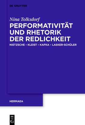 Tolksdorf | Performativität und Rhetorik der Redlichkeit | Buch | 978-3-11-067624-2 | sack.de
