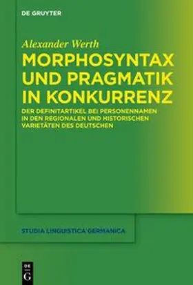 Werth |  Morphosyntax und Pragmatik in Konkurrenz | eBook | Sack Fachmedien