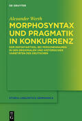 Werth |  Morphosyntax und Pragmatik in Konkurrenz | eBook | Sack Fachmedien