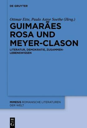 Ette / Soethe |  Guimarães Rosa und Meyer-Clason | eBook | Sack Fachmedien