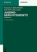 Brunner / Dölling |  Jugendgerichtsgesetz | Buch |  Sack Fachmedien