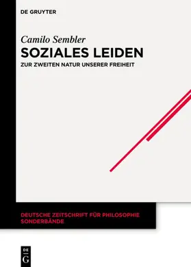 Sembler |  Soziales Leiden | eBook | Sack Fachmedien