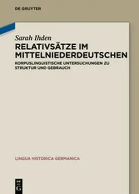Ihden | Relativsätze im Mittelniederdeutschen | E-Book | www.sack.de