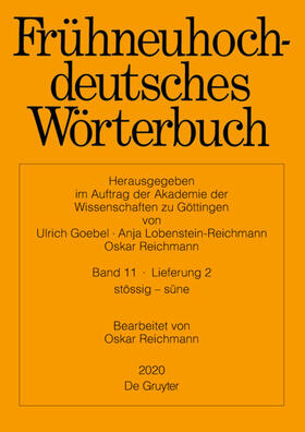 Reichmann | Frühneuhochdeutsches Wörterbuch | Buch | 978-3-11-067889-5 | sack.de