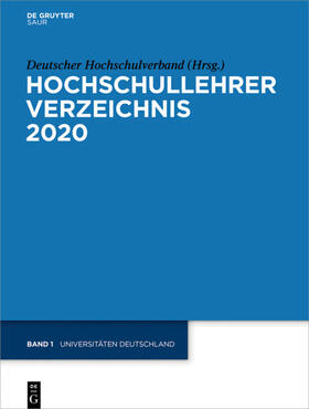 Universitäten Deutschland | Buch | 978-3-11-067908-3 | sack.de