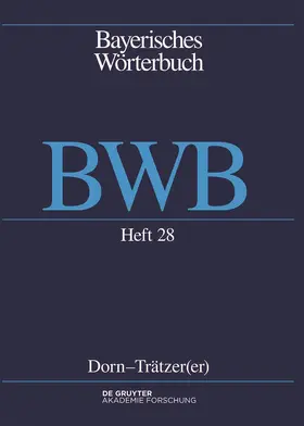  Bayerisches Wörterbuch (BWB) | Buch |  Sack Fachmedien