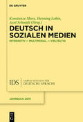 Marx / Lobin / Schmidt |  Deutsch in Sozialen Medien | eBook | Sack Fachmedien
