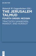 Guggenheimer |  Tractates Sanhedrin, Makkot, and Horaiot | Buch |  Sack Fachmedien
