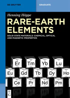 Höppe | Rare-Earth Elements | Buch | 978-3-11-068081-2 | sack.de
