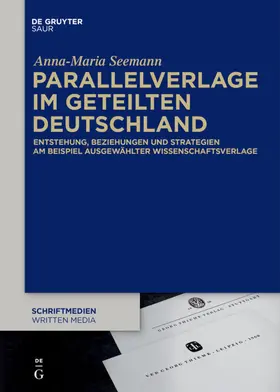 Seemann |  Parallelverlage im geteilten Deutschland | Buch |  Sack Fachmedien
