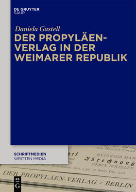 Gastell | Der Propyläen-Verlag in der Weimarer Republik | E-Book | sack.de