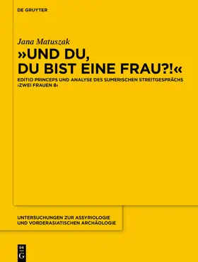 Matuszak | >>Und du, du bist eine Frau?!<< | Buch | 978-3-11-068480-3 | www.sack.de