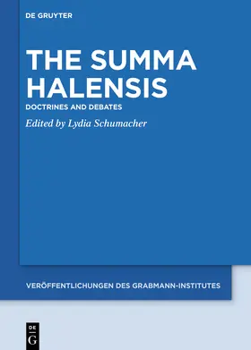 Schumacher | The Summa Halensis | Buch | 978-3-11-068495-7 | sack.de