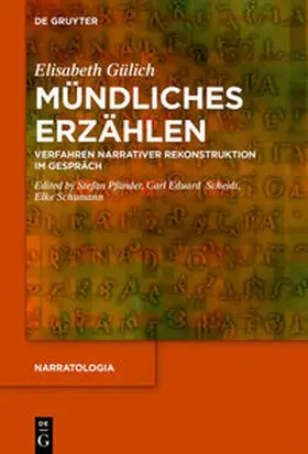 Gülich / Pfänder / Scheidt | Mündliches Erzählen | E-Book | sack.de
