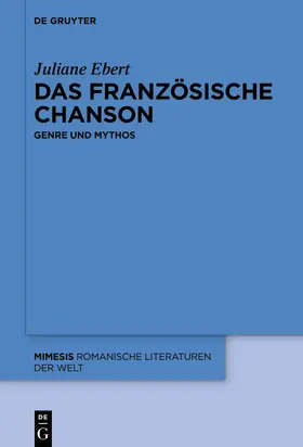 Ebert |  Das französische Chanson | Buch |  Sack Fachmedien