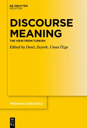 Zeyrek / Özge | Discourse Meaning | E-Book | www.sack.de