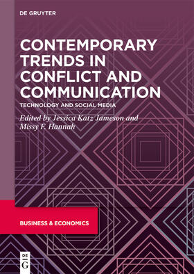 Katz Jameson / Hannah | Contemporary Trends in Conflict and Communication | Buch | 978-3-11-068721-7 | sack.de