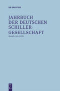 Honold / Lubkoll / Martus |  Jahrbuch der Deutschen Schillergesellschaft / 2020 | eBook | Sack Fachmedien