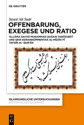 Sadr |  Offenbarung, Exegese und Ratio | Buch |  Sack Fachmedien