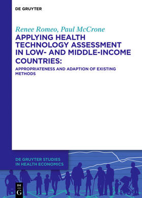 McCrone / Romeo | Applying health technology assessment in low- and middle-income countries | Buch | sack.de