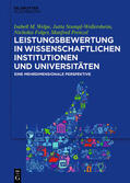 Welpe / Stumpf-Wollersheim / Folger |  Leistungsbewertung in wissenschaftlichen Institutionen und Universitäten | Buch |  Sack Fachmedien