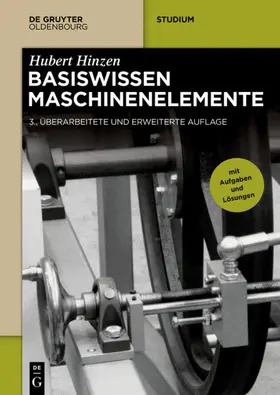 Hinzen |  Basiswissen Maschinenelemente | eBook | Sack Fachmedien