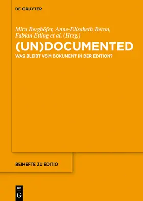 Berghöfer / Beron / Etling |  (un)documented | eBook | Sack Fachmedien