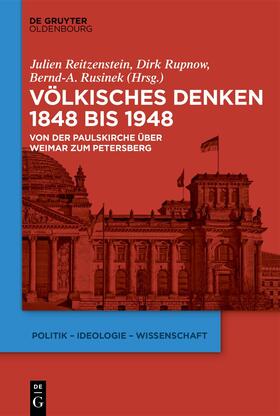 Reitzenstein / Rupnow / Rusinek | Völkisches Denken 1848 bis 1948 | E-Book | sack.de