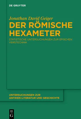 Geiger |  Der römische Hexameter | Buch |  Sack Fachmedien