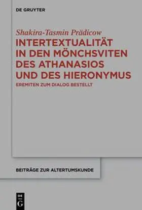 Prädicow | Intertextualität in den Mönchsviten des Athanasios und des Hieronymus | E-Book | www.sack.de