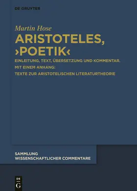 Hose |  Aristoteles, >Poetik< | Buch |  Sack Fachmedien