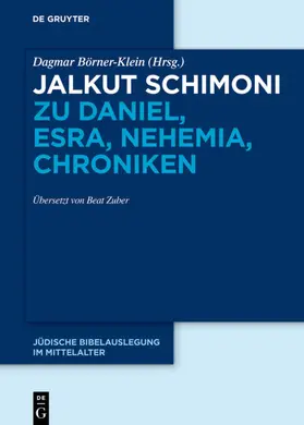 Börner-Klein |  Jalkut Schimoni zu Daniel, Esra, Nehemia, Chroniken | eBook | Sack Fachmedien