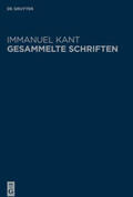 Kant |  Immanuel Kant: Gesammelte Schriften. Abtheilung I: Werke ? Neuedition / Schriften 1757-1777 | Buch |  Sack Fachmedien