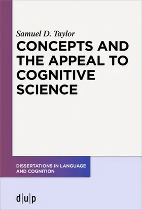 Taylor |  Concepts and the Appeal to Cognitive Science | Buch |  Sack Fachmedien