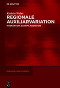 Weber |  Regionale Auxiliarvariation | Buch |  Sack Fachmedien