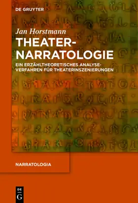 Horstmann |  Theaternarratologie | Buch |  Sack Fachmedien