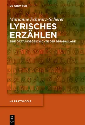 Schwarz-Scherer |  Lyrisches Erzählen | Buch |  Sack Fachmedien