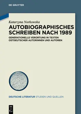 Norkowska | Autobiographisches Schreiben nach 1989 | E-Book | www.sack.de