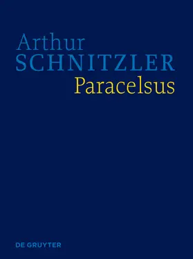Schwentner / Fliedl / Schnitzler | Arthur Schnitzler: Werke in historisch-kritischen Ausgaben / Paracelsus | Buch | sack.de