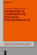 Levkovych |  Advances in Comparative Colonial Toponomastics | Buch |  Sack Fachmedien