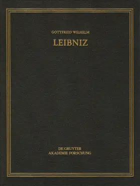 Biller / Jenschke / Kliege-Biller |  Gottfried Wilhelm Leibniz. Band 4: 1701–1707 | Buch |  Sack Fachmedien