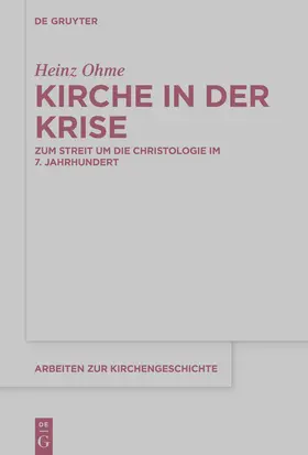 Ohme | Kirche in der Krise | E-Book | www.sack.de