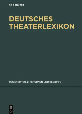 Kosch |  Personen und Begriffe | Buch |  Sack Fachmedien